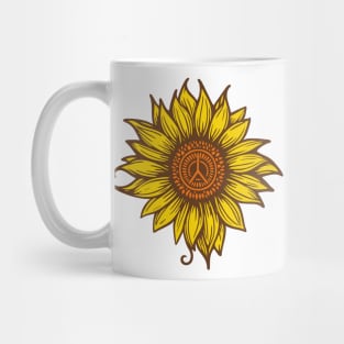 Sunflower Hippie Mug